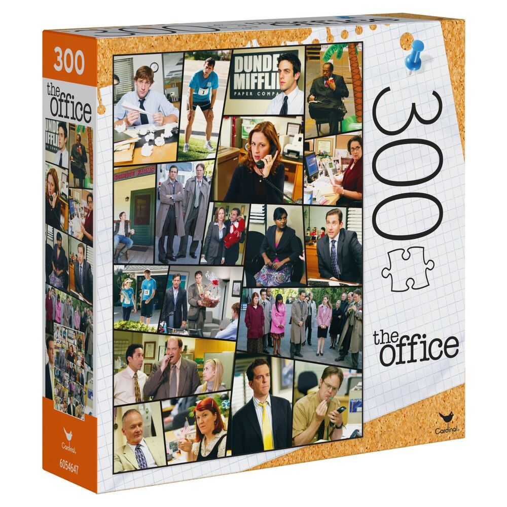 The Office Collage 300-Piece Jigsaw Puzzle 18" x 24"